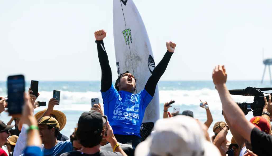 TEAM RIDER : Levi Slawson's Epic Ride to Victory: Highlights from the US Open of Surfing 2025
