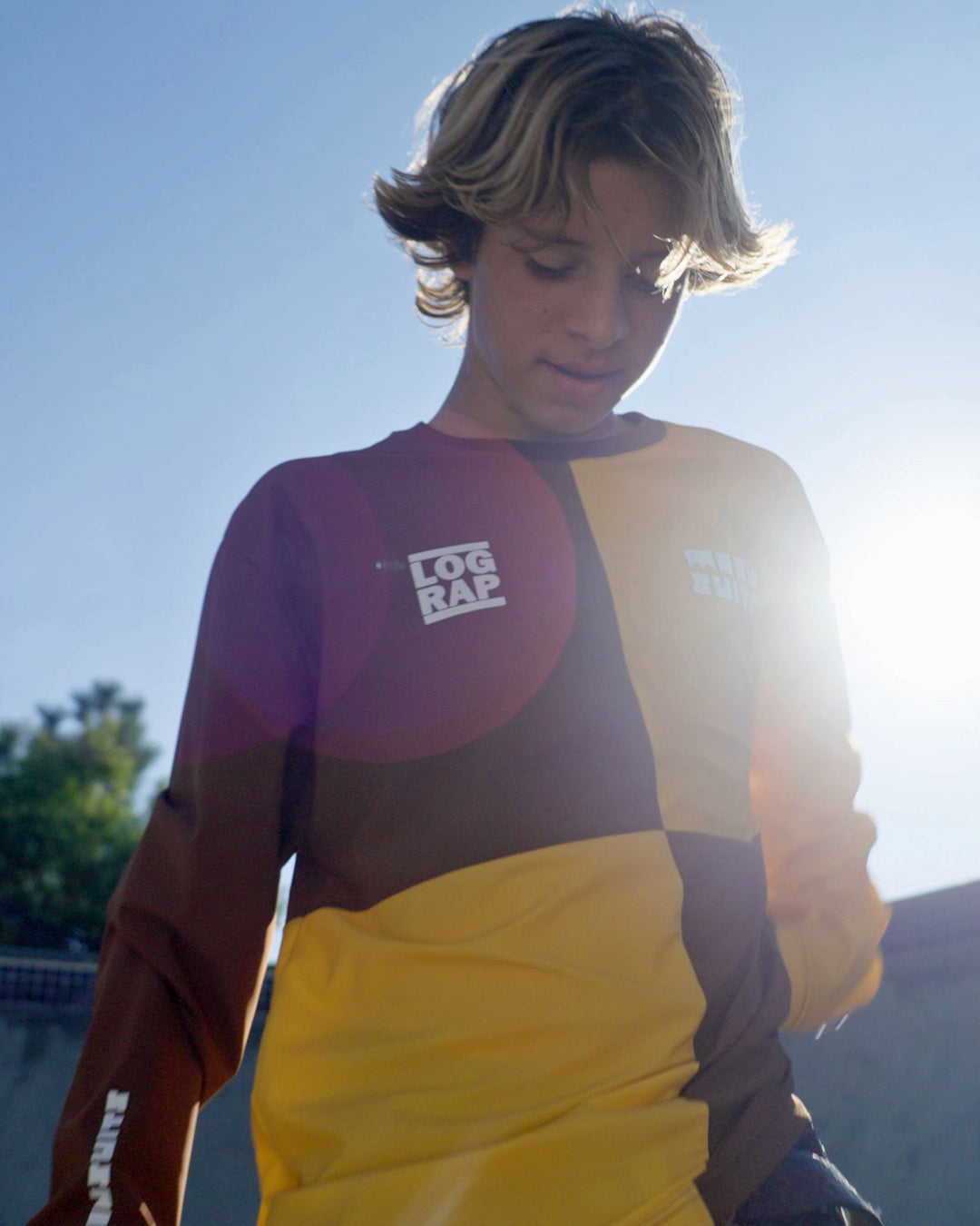 L/S RUSH T-SHIRT X LOGRAP